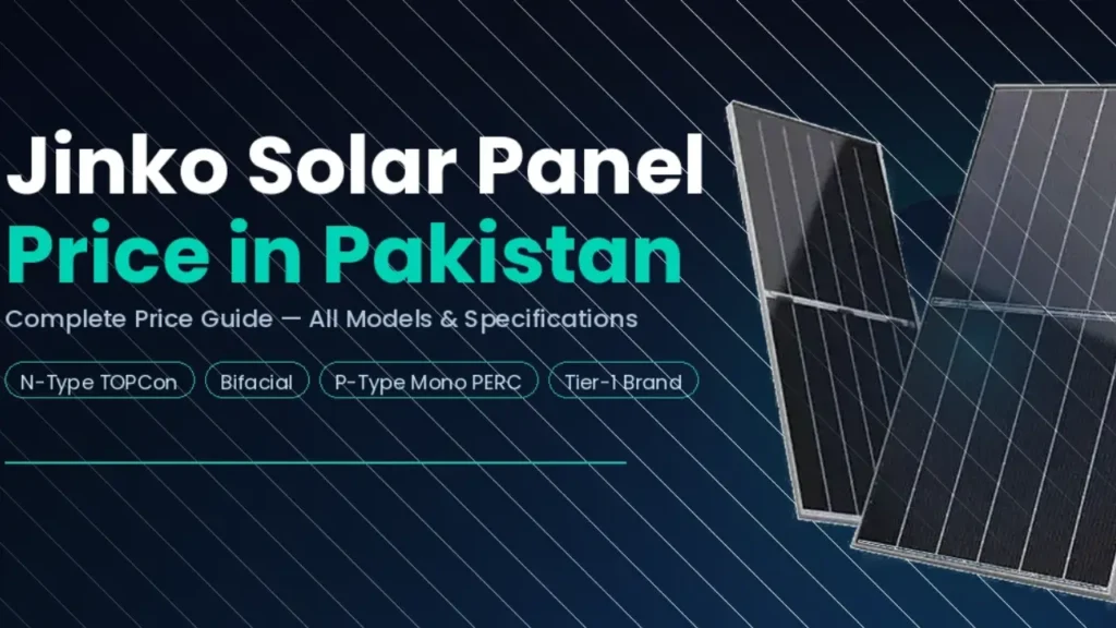 Jinko Solar Panel Price in Pakistan 2026