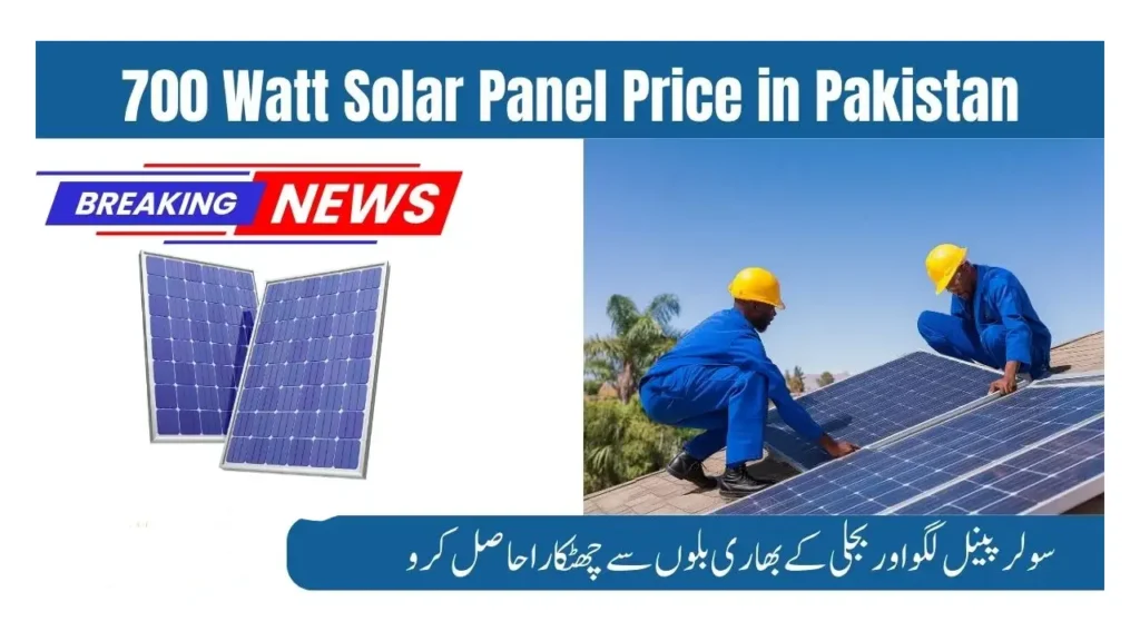 700 Watt Solar Panel Price in Pakistan 2026